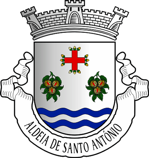 Emblema Bordado Antiga Freguesia de Aldeia de Santo António (Sabugal, Guarda)