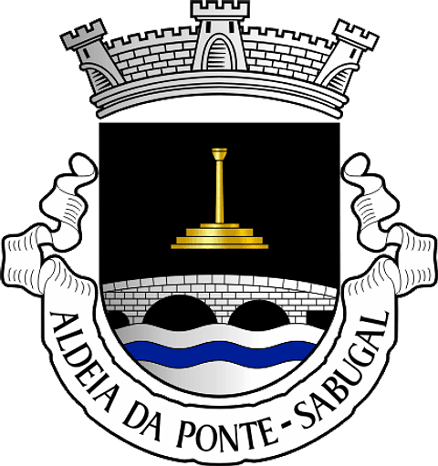 Emblema Bordado Freguesia de Aldeia da Ponte (Sabugal, Guarda)