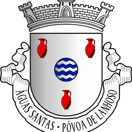Emblema Bordado Antiga Freguesia de Águas Santas (Póvoa de Lanhoso, Braga) 1