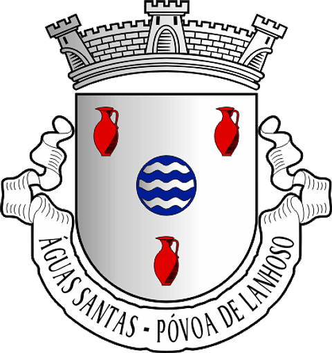 Emblema Bordado Antiga Freguesia de Águas Santas (Póvoa de Lanhoso, Braga)