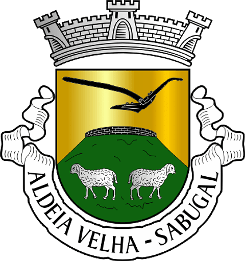 Emblema Bordado Freguesia de Aldeia Velha (Sabugal, Guarda)