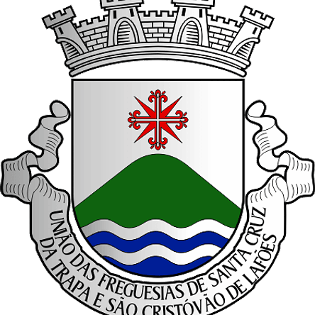 Emblema Bordado Freguesia de Santa Cruz da Trapa e São Cristóvão de Lafões (São Pedro do Sul, Viseu) 1