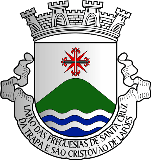 Emblema Bordado Freguesia de Santa Cruz da Trapa e São Cristóvão de Lafões (São Pedro do Sul, Viseu)