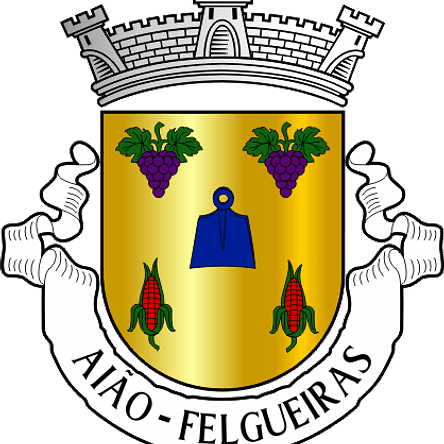 Emblema Bordado Freguesia de Aião (Felgueiras, Porto) 1