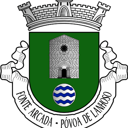 Emblema Bordado Antiga Freguesia de Fonte Arcada (Póvoa de Lanhoso, Braga) 1