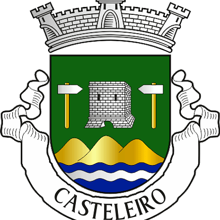Emblema Bordado Freguesia de Casteleiro (Sabugal, Guarda) 1