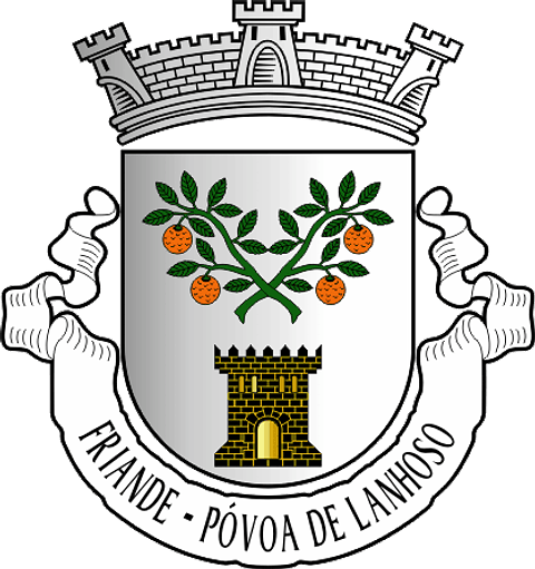 Emblema Bordado Antiga Freguesia de Friande (Póvoa de Lanhoso, Braga)