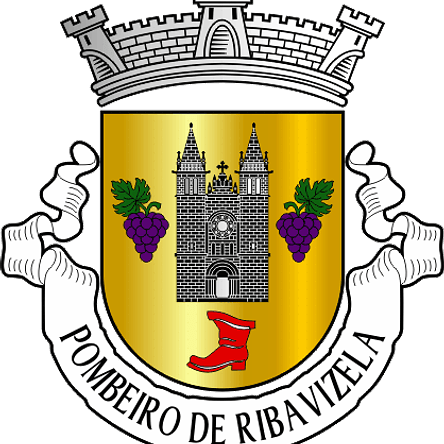 Emblema Bordado Freguesia de Pombeiro de Ribavizela (Felgueiras, Porto) 1