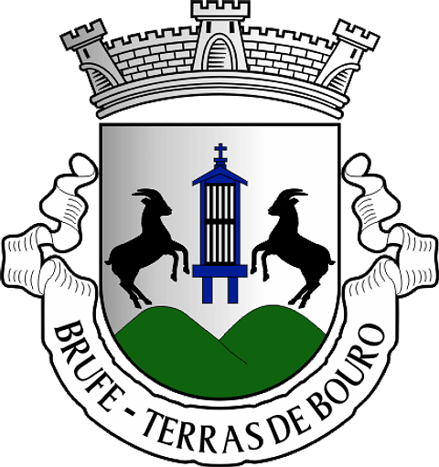 Emblema Bordado Antiga Freguesia de Brufe (Terras de Bouro, Braga)