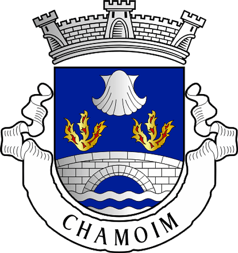 Emblema Bordado Antiga Freguesia de Chamoim (Terras de Bouro, Braga)