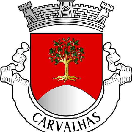 Emblema Bordado Freguesia de Carvalhas (Barcelos, Braga) 1