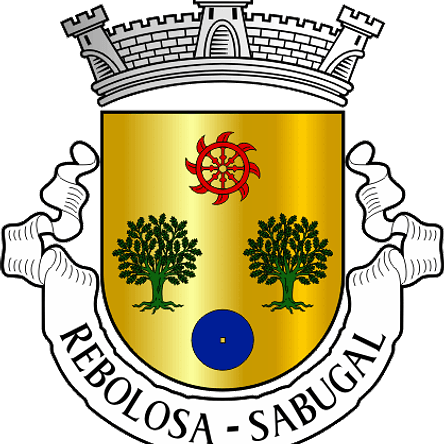 Emblema Bordado Freguesia de Rebolosa (Sabugal, Guarda) 1