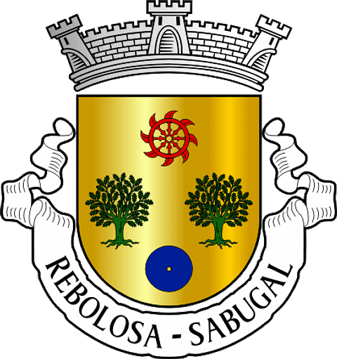 Emblema Bordado Freguesia de Rebolosa (Sabugal, Guarda)