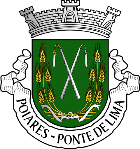 Emblema Bordado Freguesia de Poiares (Ponte de Lima, Viana do Castelo)