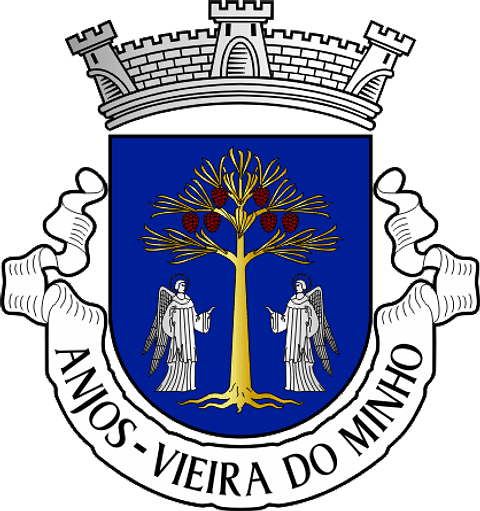 Emblema Bordado Antiga Freguesia de Anjos (Vieira do Minho, Braga)