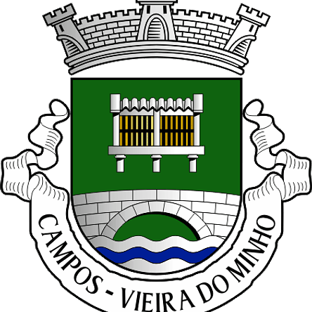 Emblema Bordado Antiga Freguesia de Campos (Vieira do Minho, Braga) 1