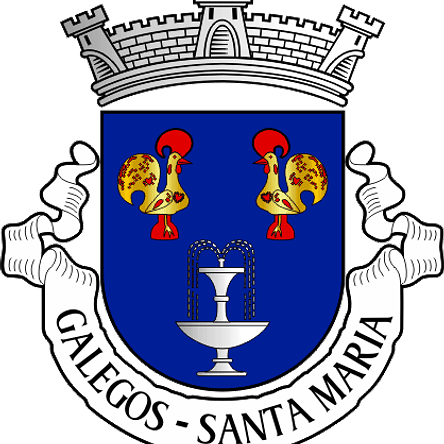 Emblema Bordado Freguesia de Galegos (Santa Maria) (Barcelos, Braga) 1