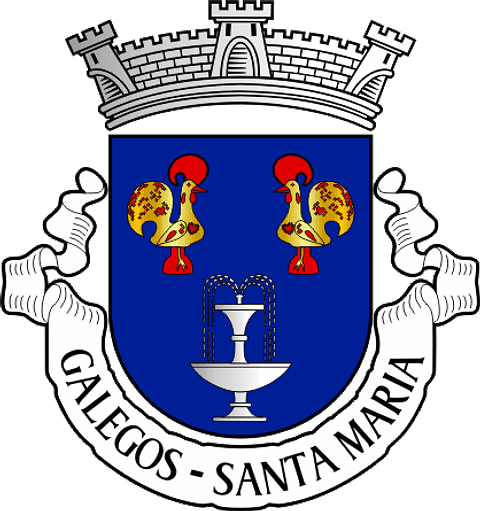 Emblema Bordado Freguesia de Galegos (Santa Maria) (Barcelos, Braga)