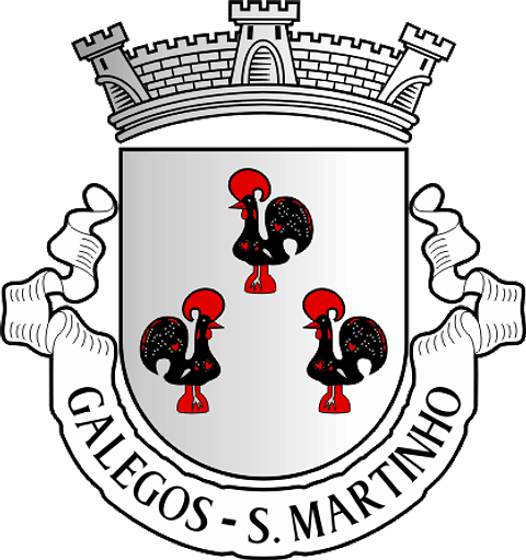 Emblema Bordado Freguesia de Galegos (São Martinho) (Barcelos, Braga)