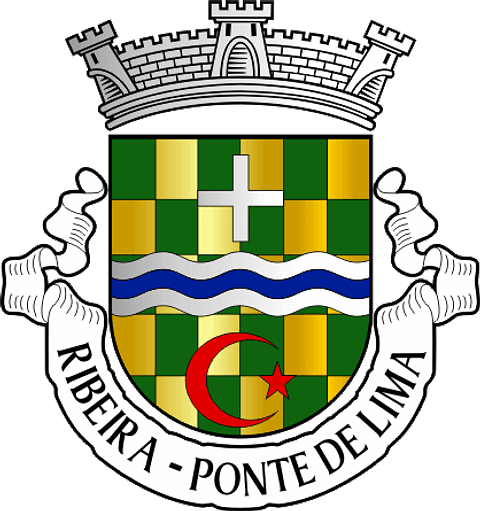 Emblema Bordado Freguesia de Ribeira (Ponte de Lima, Viana do Castelo)