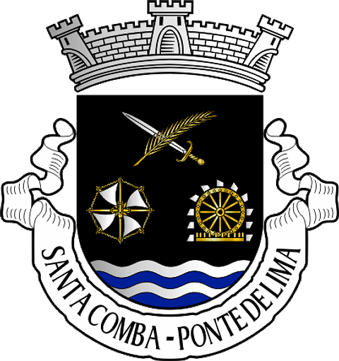 Emblema Bordado Freguesia de Santa Comba (Ponte de Lima, Viana do Castelo)
