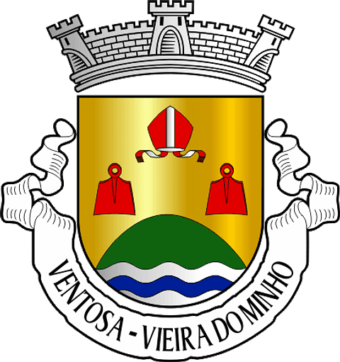 Emblema Bordado Antiga Freguesia de Ventosa (Vieira do Minho, Braga)