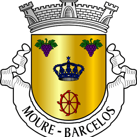 Emblema Bordado Freguesia de Moure (Barcelos, Braga) 1