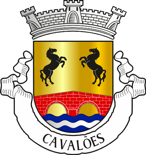 Emblema Bordado Antiga Freguesia de Cavalões (Vila Nova de Famalicão, Braga)