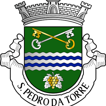 Emblema Bordado Freguesia de São Pedro da Torre (Valença, Viana do Castelo) 1