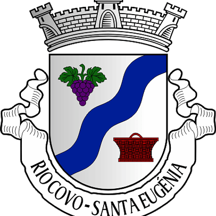 Emblema Bordado Freguesia de Rio Covo (Santa Eugénia) (Barcelos, Braga) 1