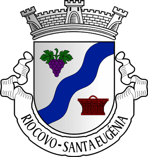 Emblema Bordado Freguesia de Rio Covo (Santa Eugénia) (Barcelos, Braga)