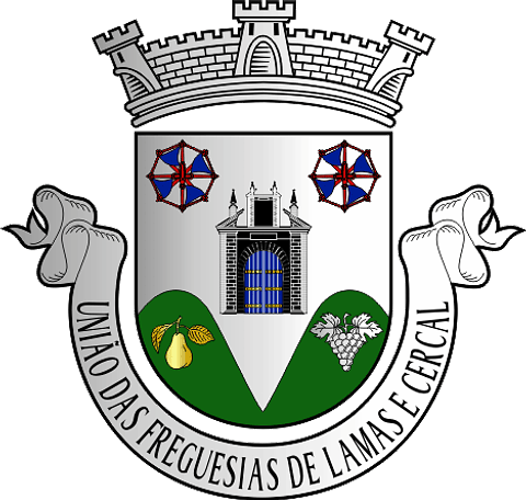 Emblema Bordado Freguesia de Lamas e Cercal (Cadaval, Lisboa)