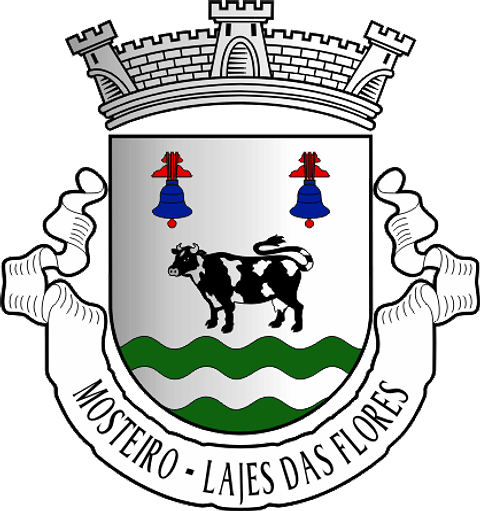 Emblema Bordado Freguesia de Mosteiro (Lajes das Flores, Açores)