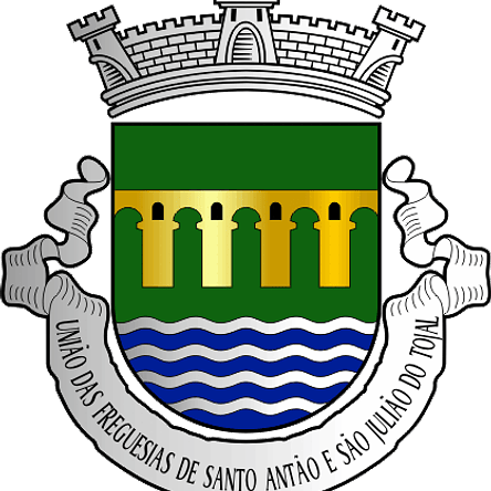 Emblema Bordado Freguesia de Santo Antão e São Julião do Tojal (Loures, Lisboa) 1
