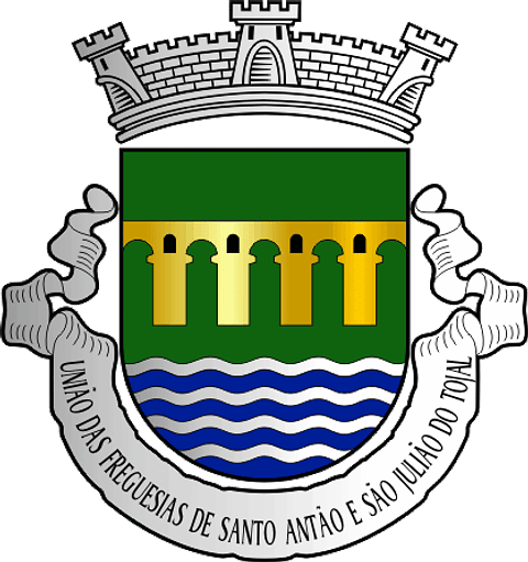 Emblema Bordado Freguesia de Santo Antão e São Julião do Tojal (Loures, Lisboa)