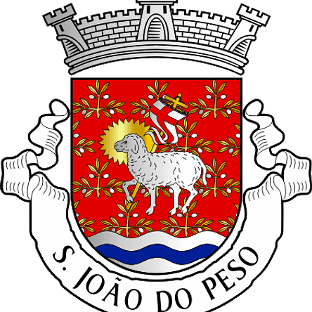 Emblema Bordado Freguesia de São João do Peso (Vila de Rei, Castelo Branco) 1