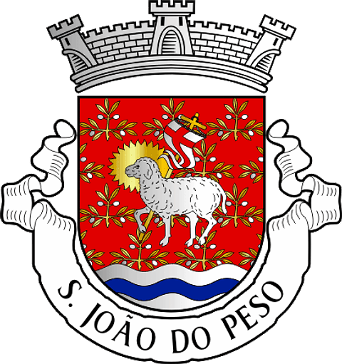 Emblema Bordado Freguesia de São João do Peso (Vila de Rei, Castelo Branco)