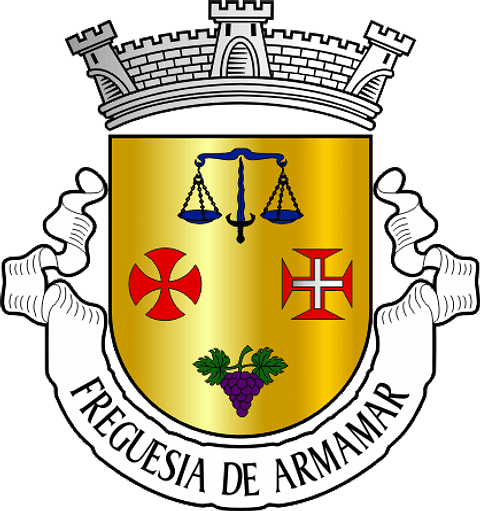 Emblema Bordado Antiga Freguesia de Armamar (Armamar, Viseu)