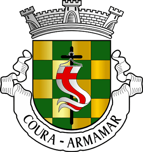 Emblema Bordado Antiga Freguesia de Coura (Armamar, Viseu)