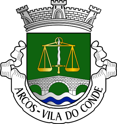 Emblema Bordado Antiga Freguesia de Arcos (Vila do Conde, Porto)
