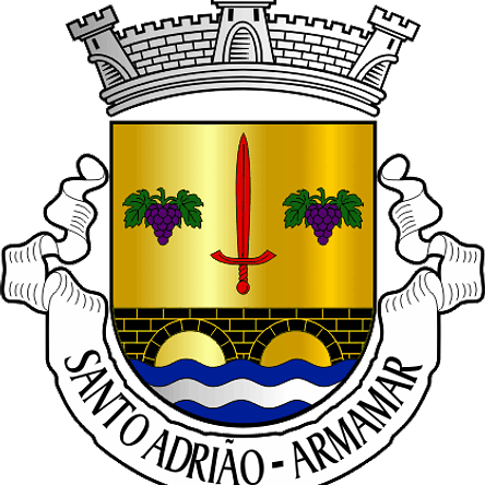 Emblema Bordado Antiga Freguesia de Santo Adrião (Armamar, Viseu) 1
