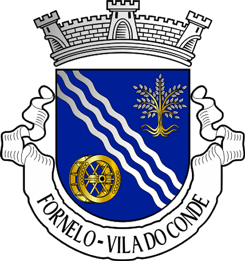 Emblema Bordado Antiga Freguesia de Fornelo (Vila do Conde, Porto)