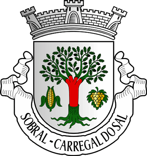 Emblema Bordado Antiga Freguesia de Sobral (Armamar, Viseu)