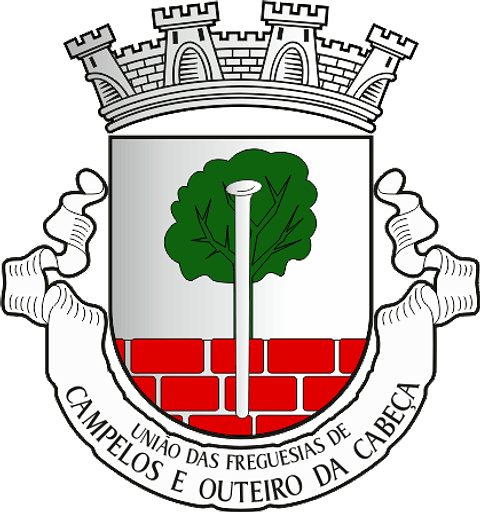 Emblema Bordado Freguesia de Campelos e Outeiro da Cabeça (Torres Vedras, Lisboa)