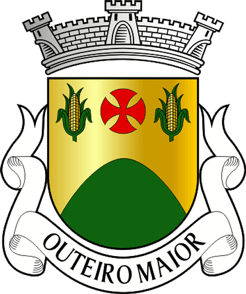 Emblema Bordado Antiga Freguesia de Outeiro Maior (Vila do Conde, Porto)