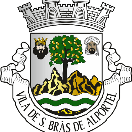 Emblema Bordado Município de São Brás de Alportel (Faro) 1