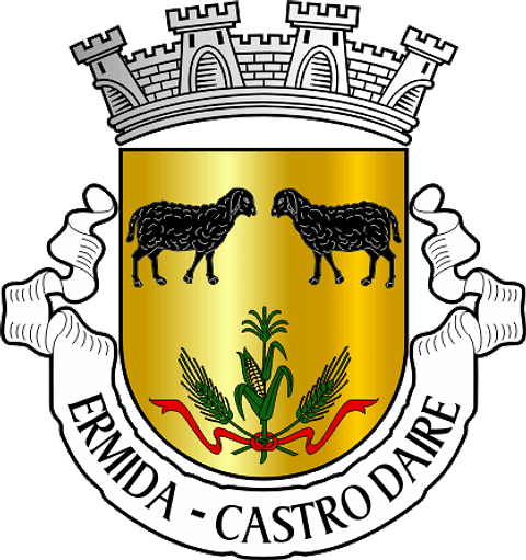 Emblema Bordado Antiga Freguesia de Ermida (Castro Daire, Viseu)