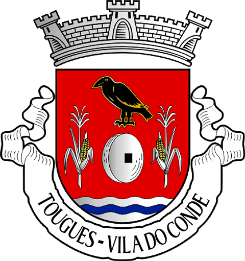 Emblema Bordado Antiga Freguesia de Tougues (Vila do Conde, Porto)
