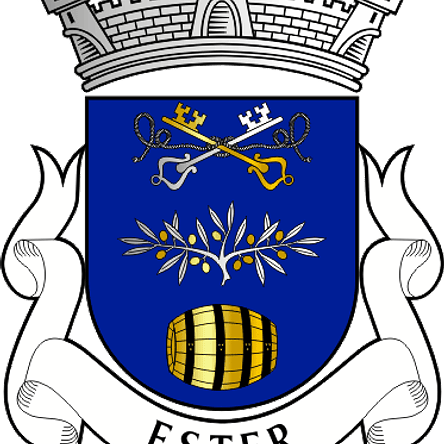 Emblema Bordado Antiga Freguesia de Ester (Castro Daire, Viseu) 1