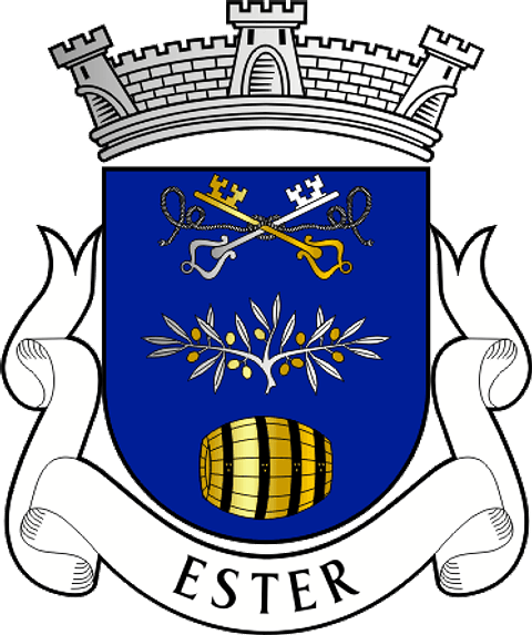 Emblema Bordado Antiga Freguesia de Ester (Castro Daire, Viseu)